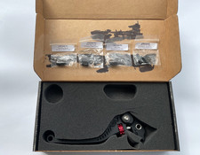 ASV Honda Kawasaki Suzuki Triumph Yamaha C5 Long Black Clutch Lever