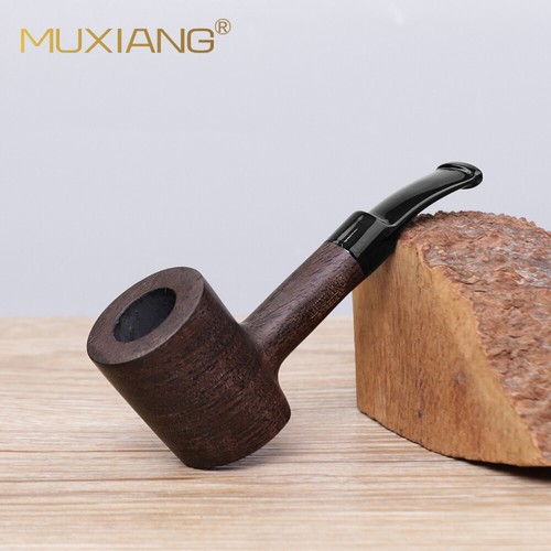 Poker pipe ebony wood - pipe,