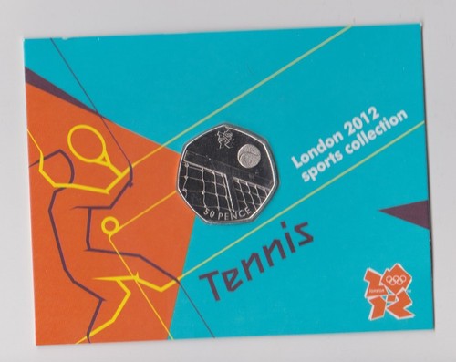 London 2012 olympic 50p coin - london,
