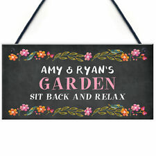 Garden Sign Personalised