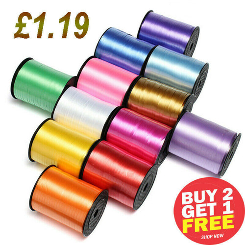 Curling gift wrapping ribbons - curling,