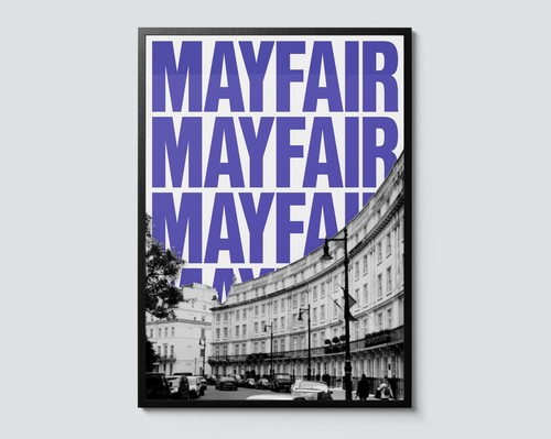 Mayfair london graphic - mayfair,