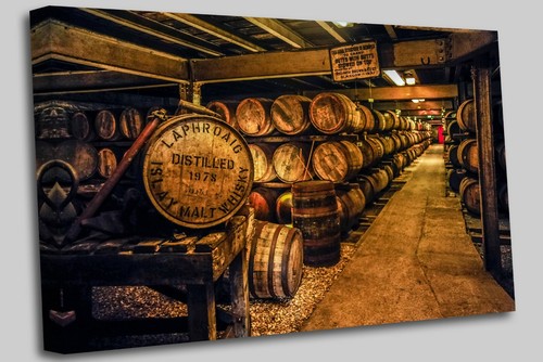 Whisky maturing barrels - maturing,