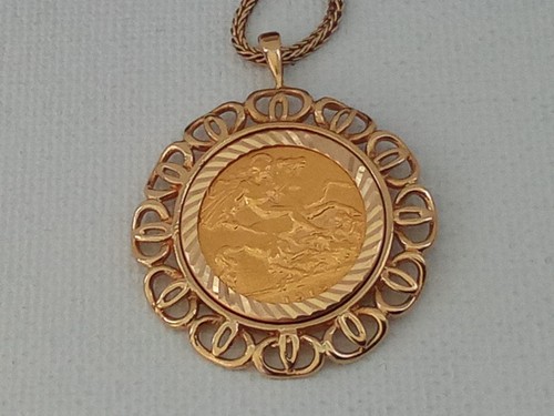 22ct gold 1912 half - gold, sovereign
