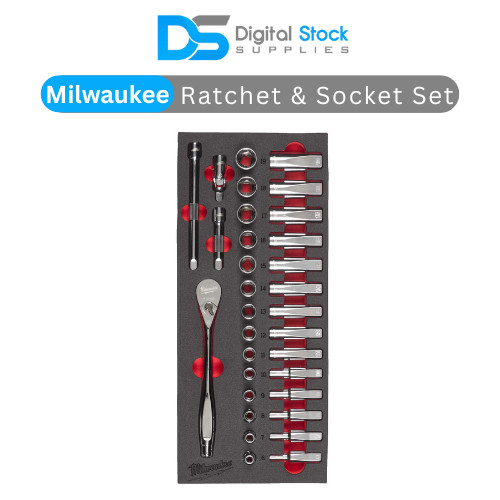 Milwaukee 4932479825 32pc - , 3/8"