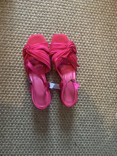 Ladies fuschia sandals - sandals, size