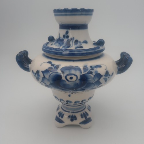 Russian gzhel samovar - russian, urn