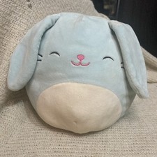 Squishmallow 8” Blue Rabbit Bunny Plush Soft Cuddly Toy