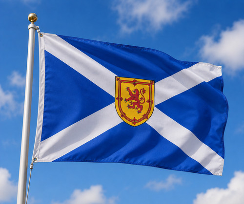 Scotland saltire lion - saltire, rampant