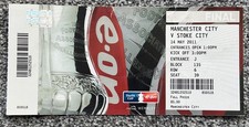 Ticket - 2011 FA Cup Final - Manchester City v Stoke City. 