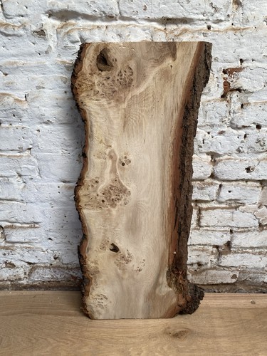 Waney edge live - edge, oak