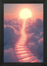 Stairway to Heaven Framed Wall