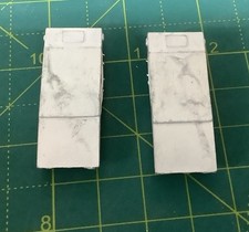 Lancashire and Yorkshire Railway O Gauge White Metal Coach Duckets ( PAIR)