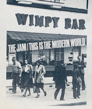 THE JAM vintage 1977 POSTER