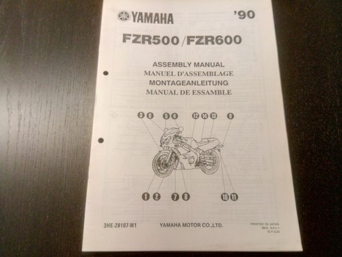 Yamaha fzr 500 - 500, 600