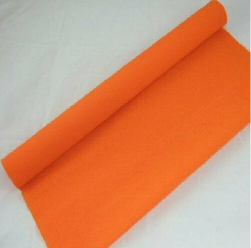 Orange crepe paper roll 10 - paper,