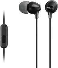 Sony MDR-EX14AP Earphones with Smartphone Mic and Control - Black