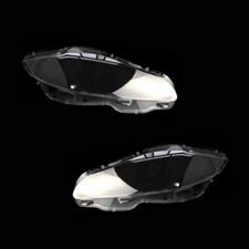 1Pair Clear Headlamp Lampshade