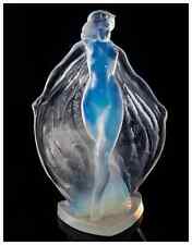 Sabino 9.5" Opalescent Art Glass Figurine Danseuse Drapée France Isadora Duncan