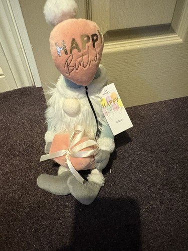 Large sitting plush happy - sitting,