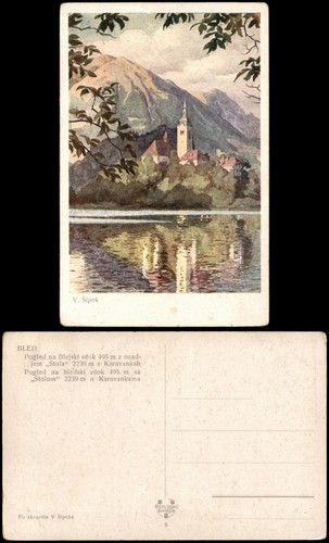Bled veldes pogled blejski - veldes,