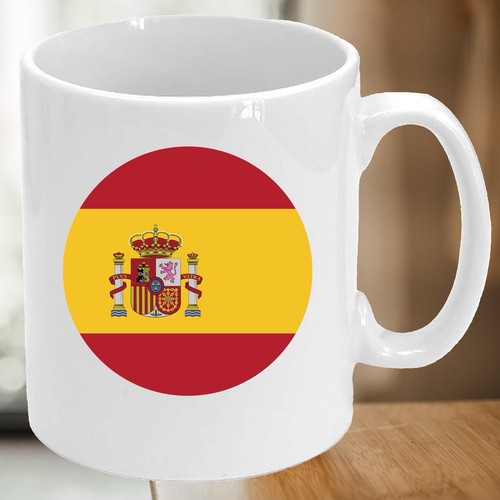 Printed mug spain flag - spain,