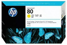 HP 80 Yellow Ink Cartridge