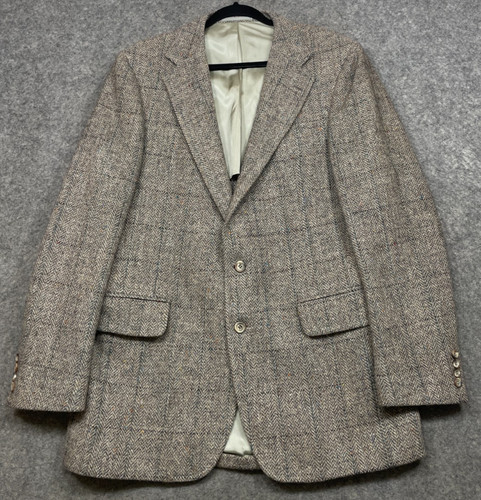 Vintage harris tweed blazer - vintage,