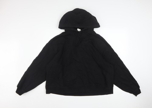 Women black pullover - black,