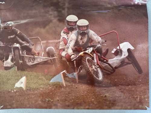 Vintage grass track sidecar - vintage,