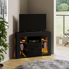Corner stand sideboard led - tv,