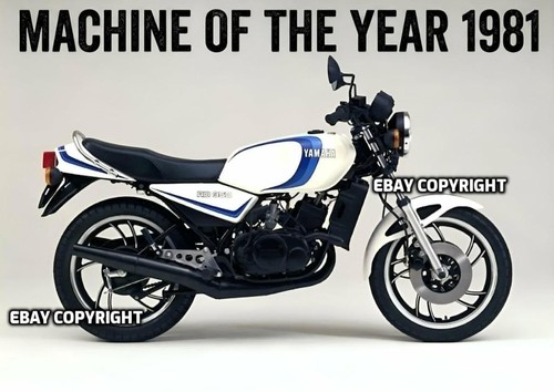 Yamaha rd350lc 1981 poster - rd350lc,