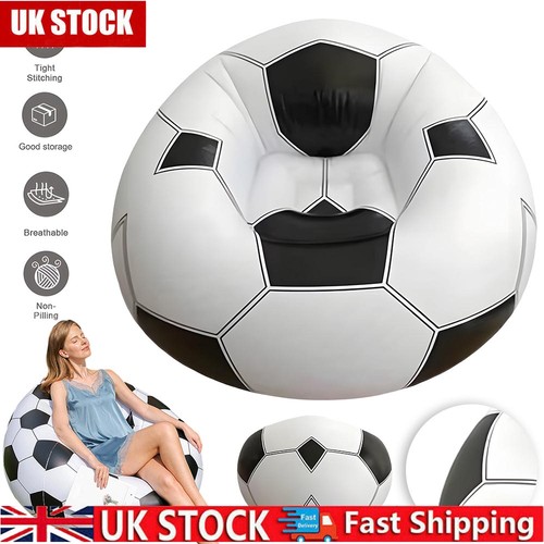 Inflatable football chair sofa - football,
