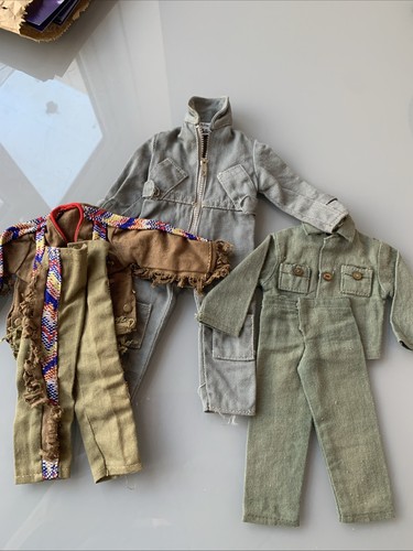 Vintage action man outfits - man, by