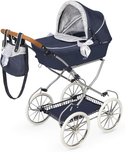 Vintage dolls pram foldable - vintage,