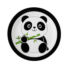 Panda Plate Animal Birthday