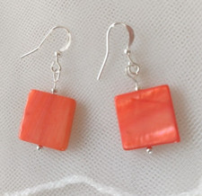 Lovely Earrings Coral colour