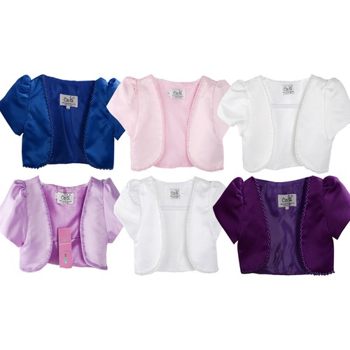 Satin bolero available - satin, in