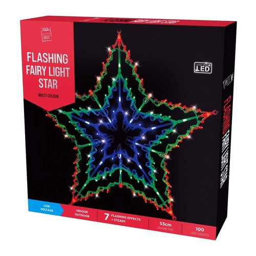 Festive magic flashing fairy - festive,