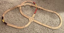 Wooden Train Set With A