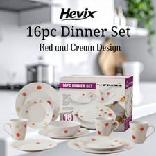 16PC DINNER SET KITCHEN PLATE