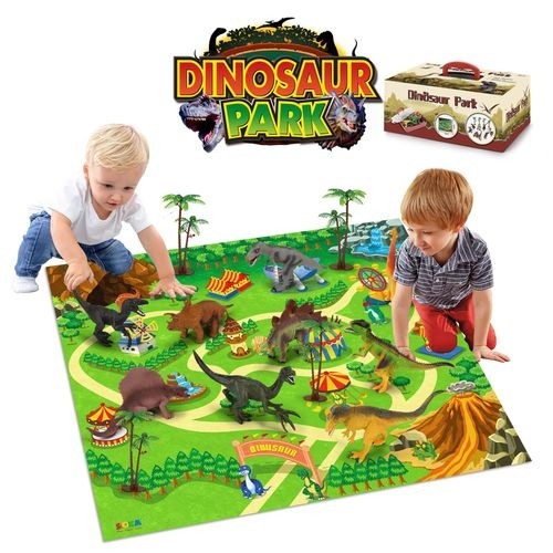Soka dinosaur playset - soka,