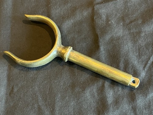 Vintage brass oarlock old - brass,