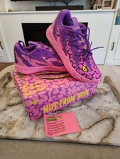 PUMA Mb.03 Lo TMNT Krang M.E.L.O Ball Youth Ultra Violet  UK 5.5 With QR Code 