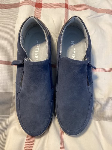 Hotter soft suede - , blue/grey