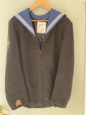 Vintage British Royal Navy Class 2 / II Sailors Middy Jumper RN MEN's MEDIUM