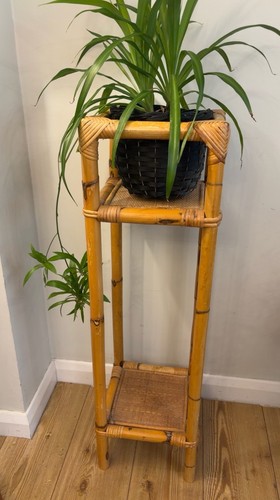 Vintage bamboo rattan - rattan, tier