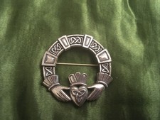 Irish dance Celtic Brooch
