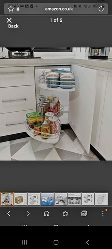 Vadania kitchen cabinet blind - kitchen,
