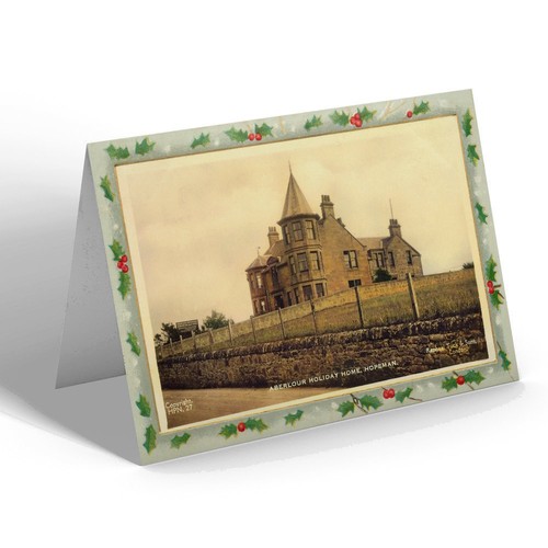 Xmas notelet vintage - xmas,